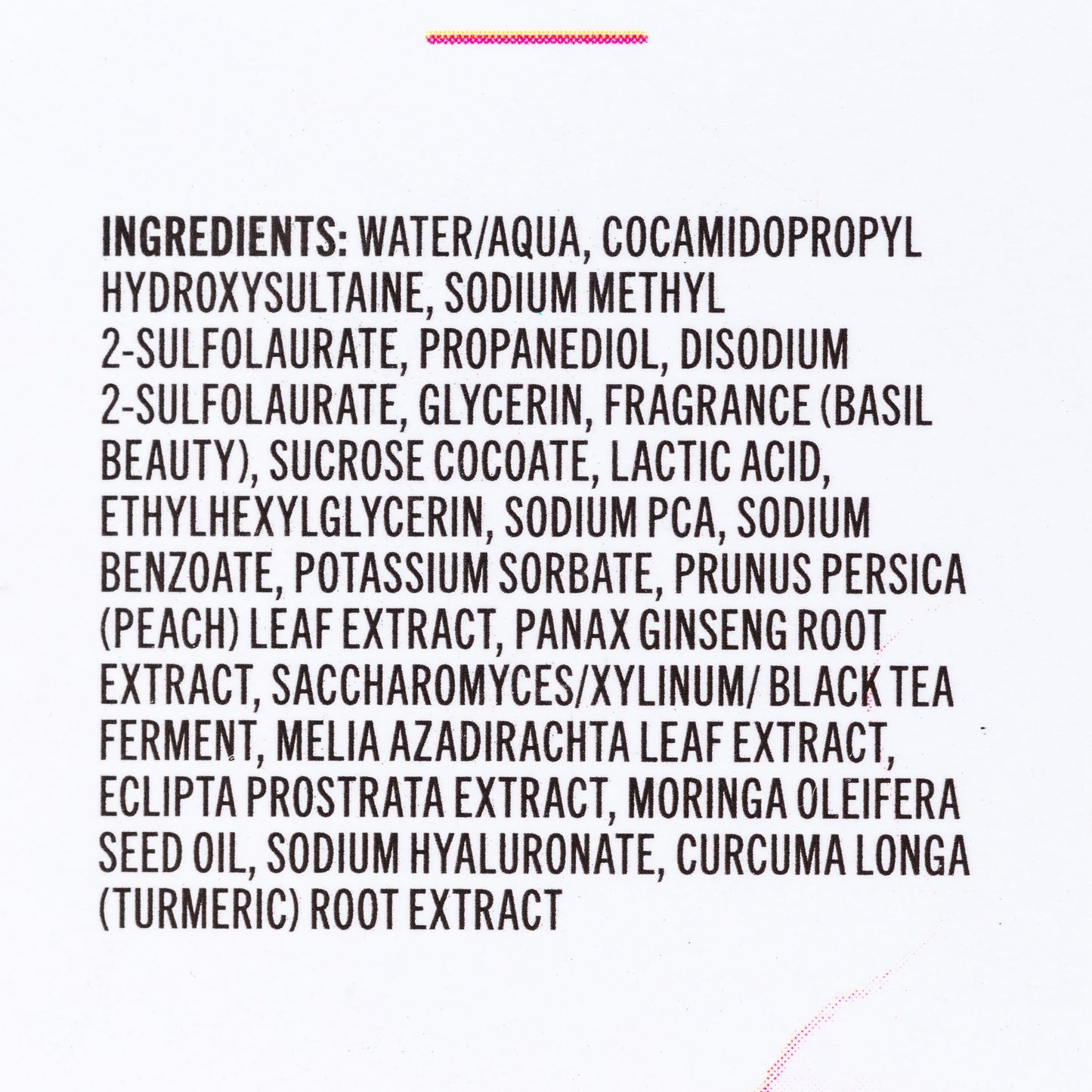 Peach & Basil Balancing Face Cleanser - Blinks Emporium