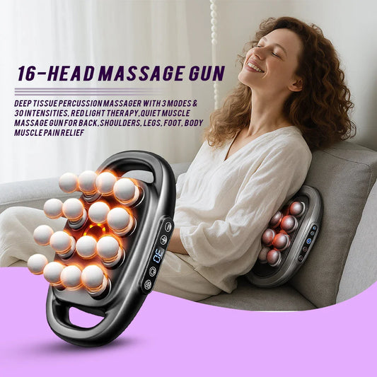 16-Head Massage Gun - Blinks Emporium