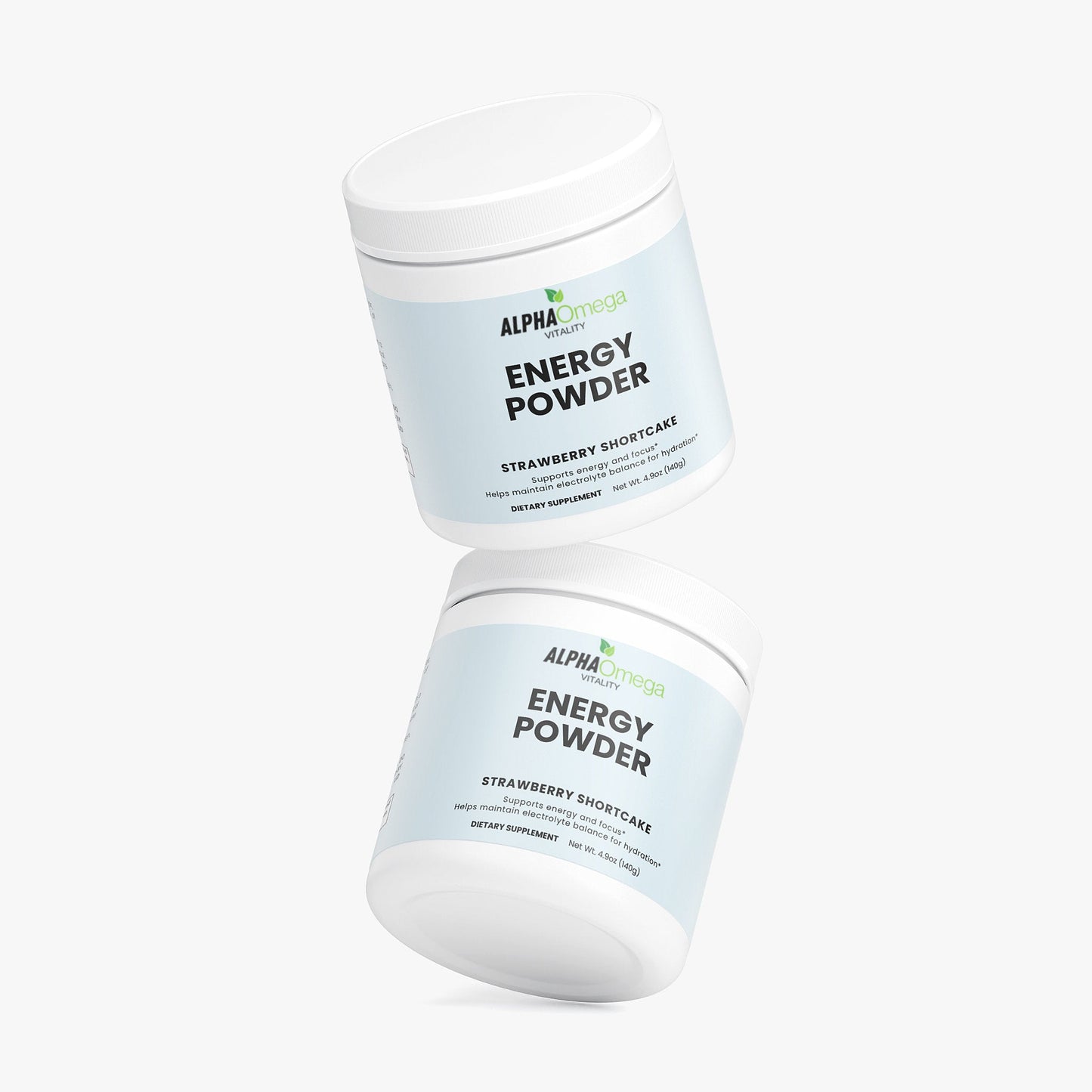 Natural Energy Supplement - Strawberry Shortcake