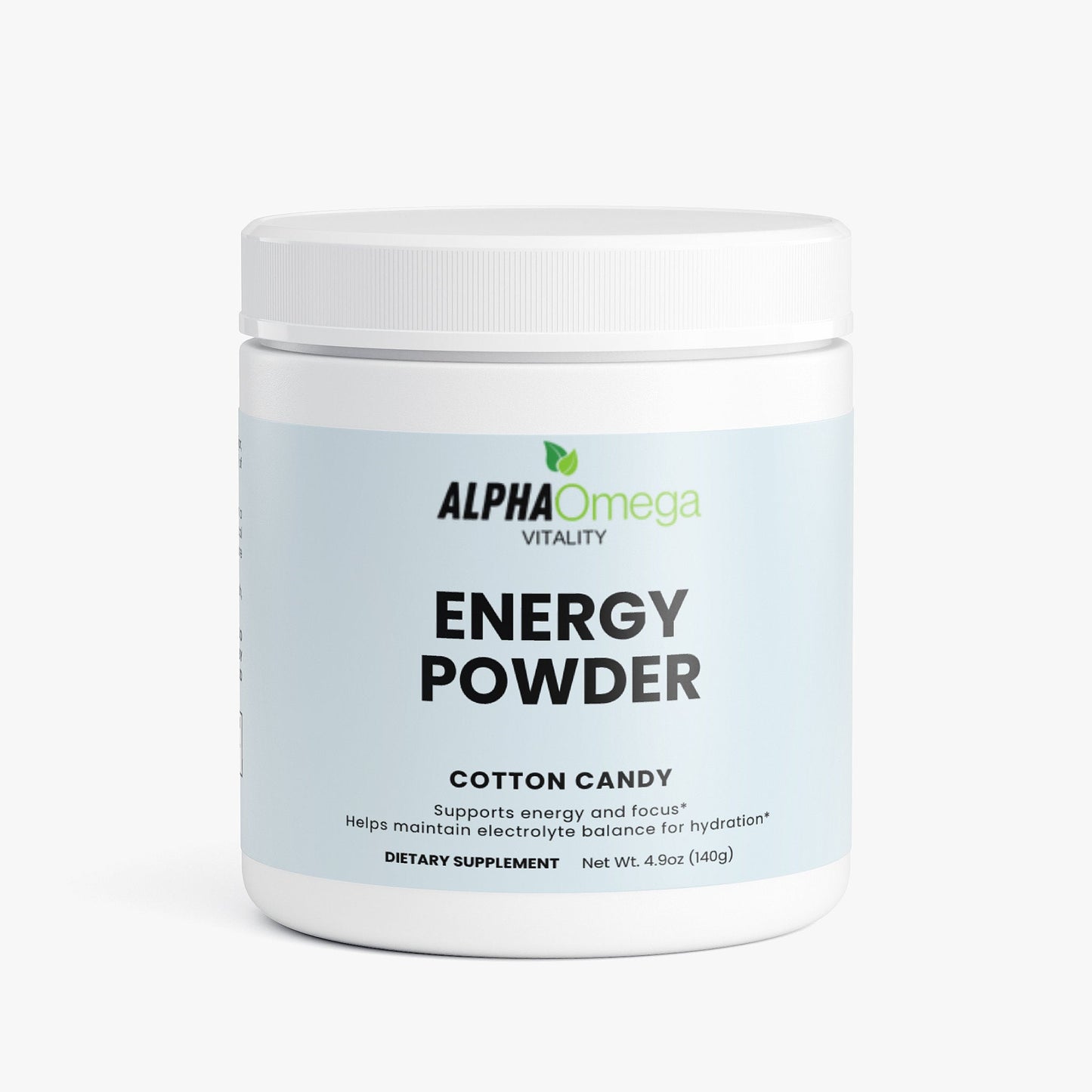 Natural Energy Supplement - Cotton Candy