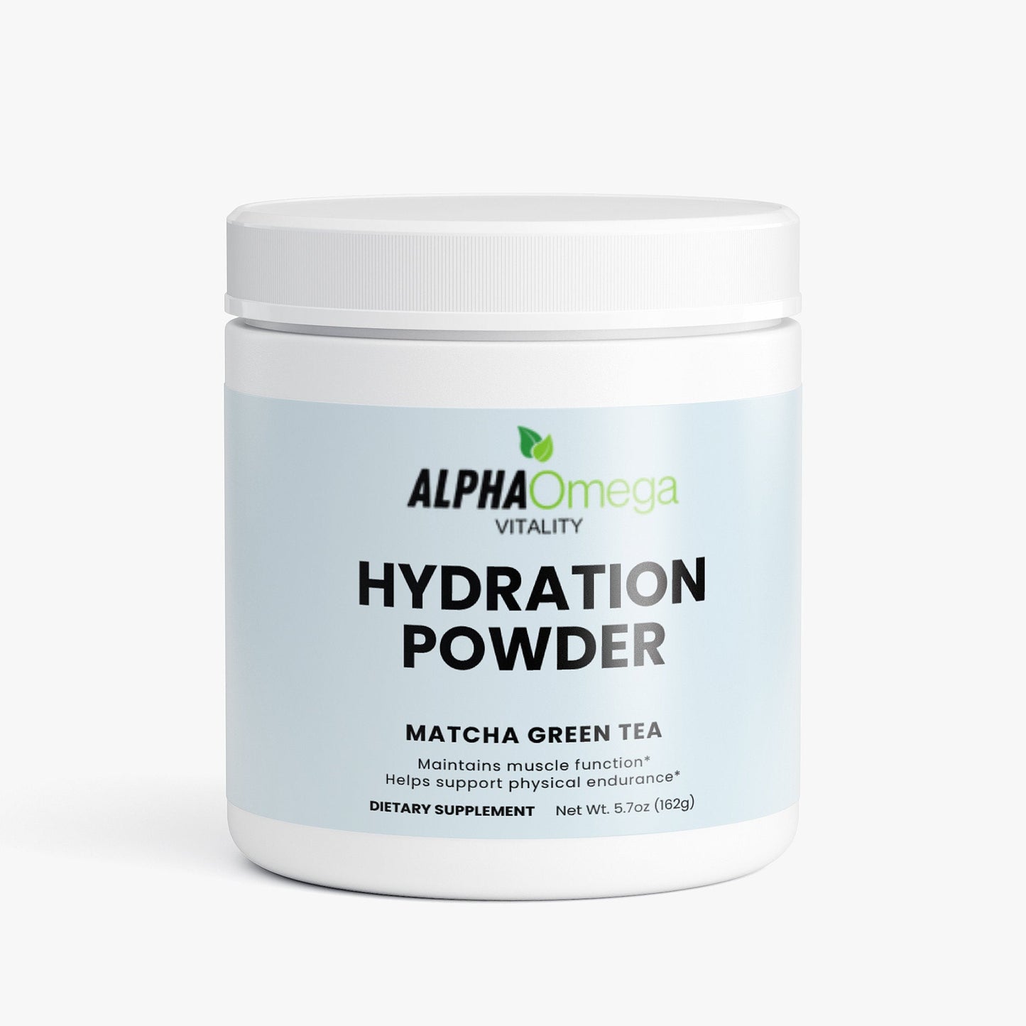 Natural Hydration Supplement - Matcha Green Tea