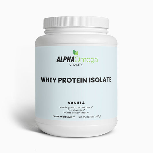 Vanilla Whey Protein Isolate - Blinks Emporium