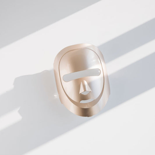 Eco Face Platinum LED Mask (Gold) - Blinks Emporium