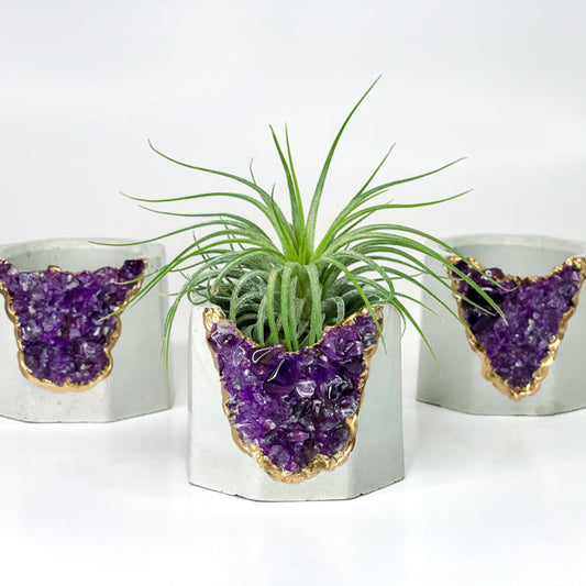 AMETHYST CANDLE HOLDER - Blinks Emporium