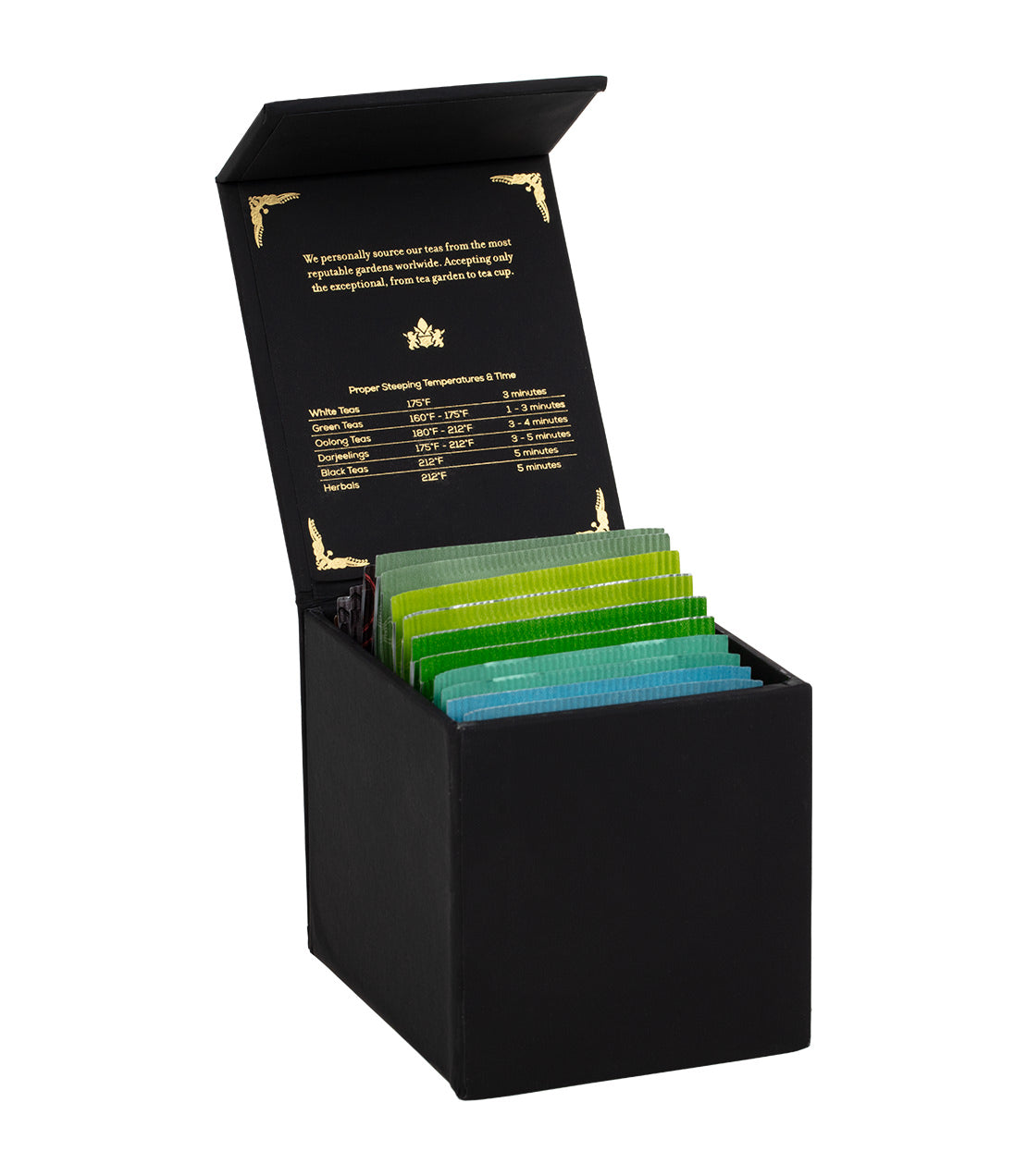 Harney Heritage β Organic Teabag Sampler Black Box