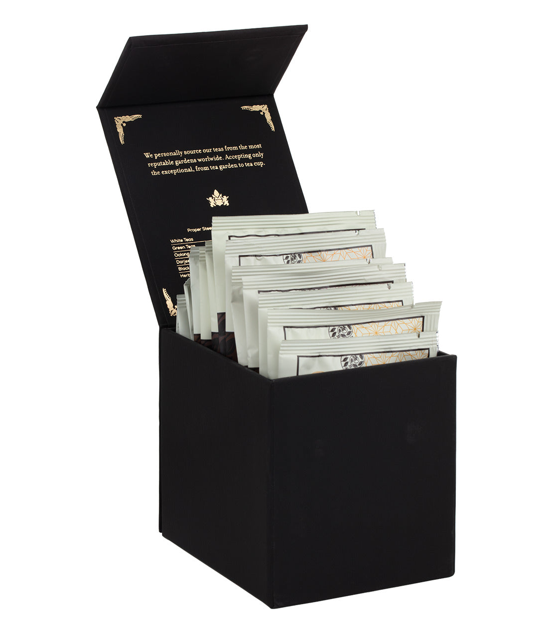 Harney Heritage β Herbal & Decaf Wrapped Sachet Sampler Black Box