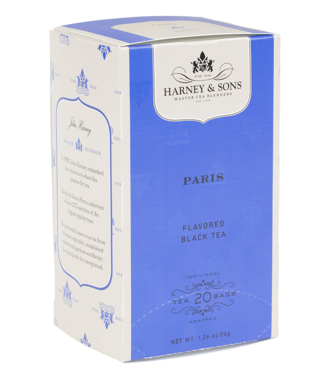 Paris Tea, Box of 20 Premium Teabags