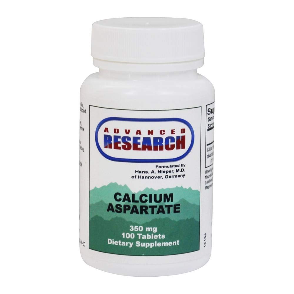 Advanced Research - Calcium Aspartate 350 mg. - 100 Tablets