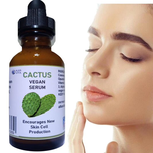 Anti-Aging Cactus Vegan Serum | New Face Skin Cell Production - Blinks Emporium