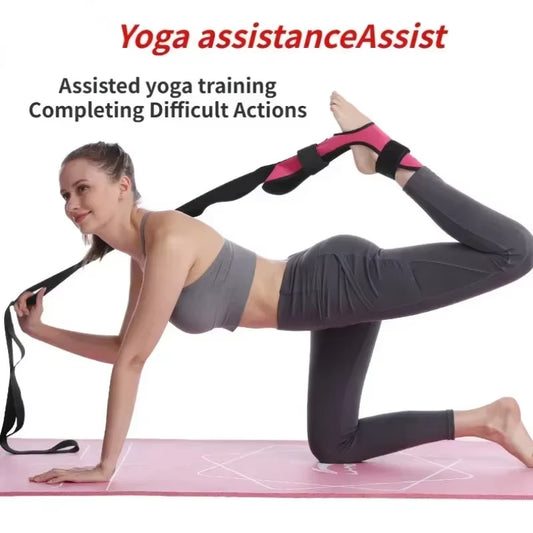 Yoga Leg Stretching Band for Enhanced Flexibility and Rehabilitation - Ideal for Plantar Fasciitis and Foot Care - Blinks Emporium