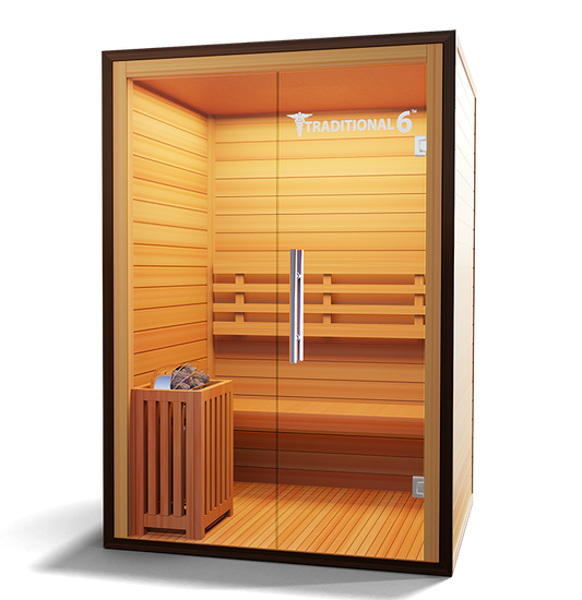 2 Person Home Stream Sauna | Traditional 6™ - Blinks Emporium