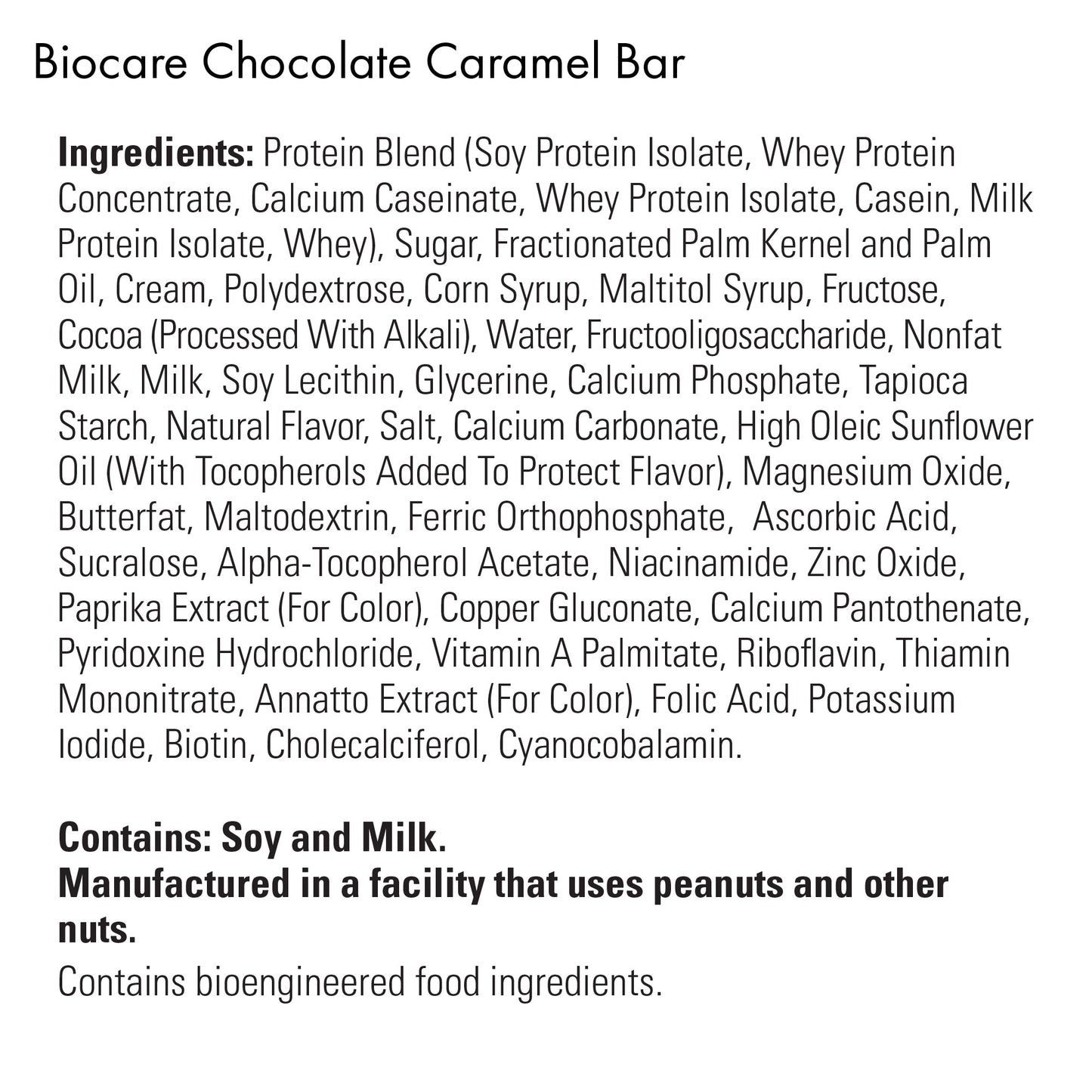 High Protein Chocolate Caramel Bar - Blinks Emporium