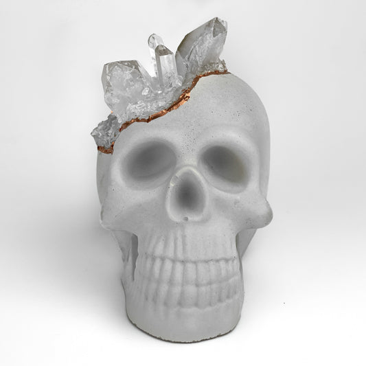 Clear Quartz Skull Head - Blinks Emporium