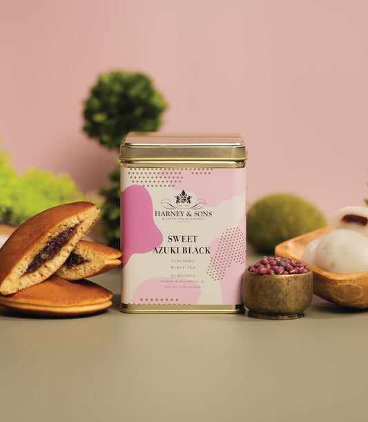 Sweet Azuki Black, Tin of 20 Sachets - Blinks Emporium