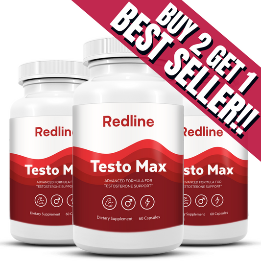 Redline Testo Max – Advanced Testosterone Support - Blinks Emporium