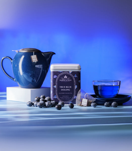 True Blue Oolong, Tin of 20 Sachets - Blinks Emporium