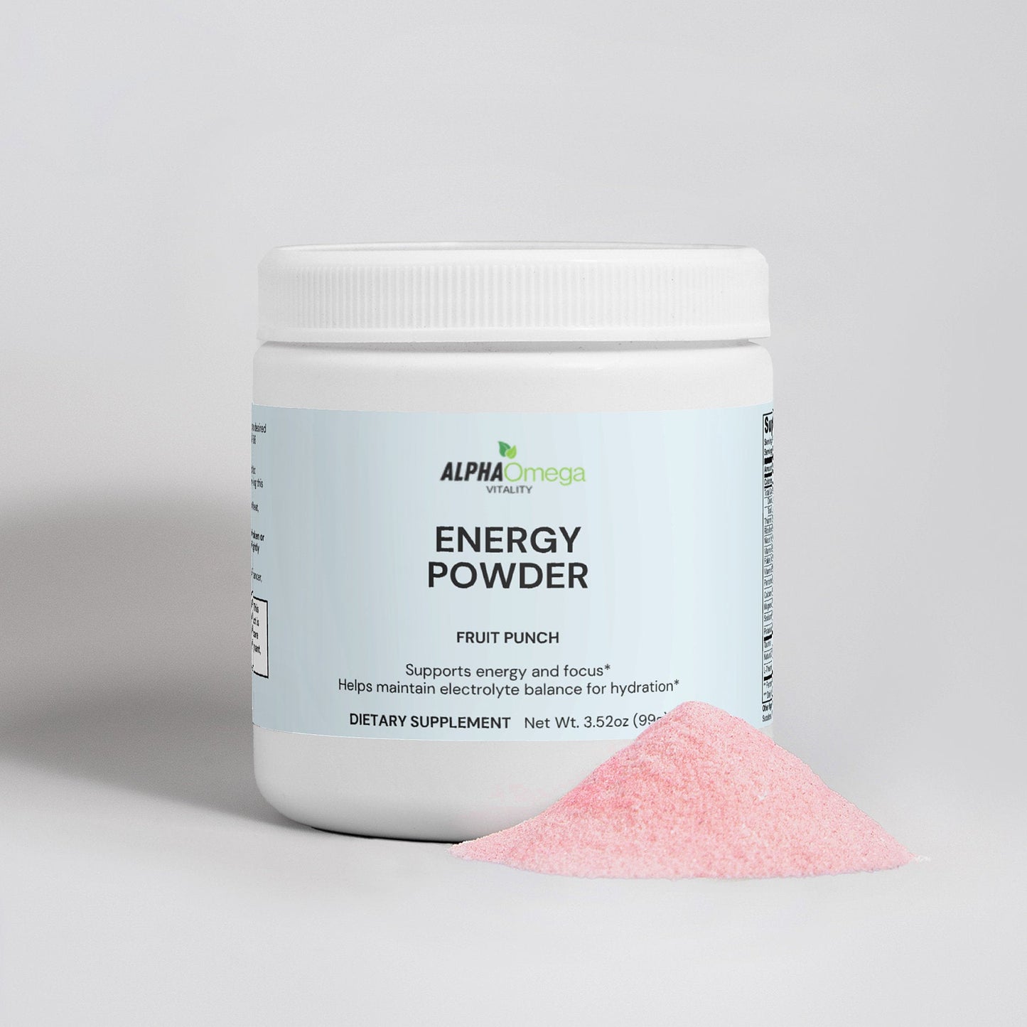 Natural Energy Supplement - Fruit Punch