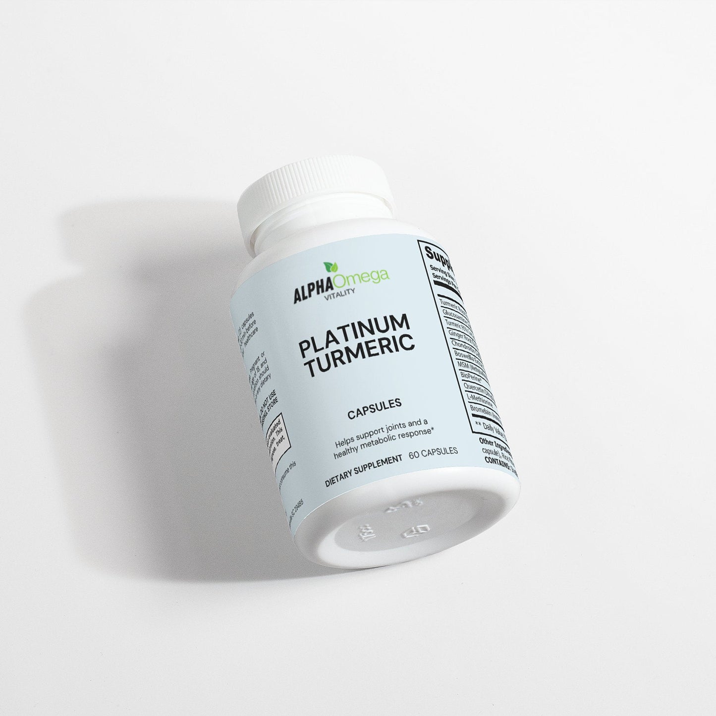 Premium Turmeric Supplement Capsules