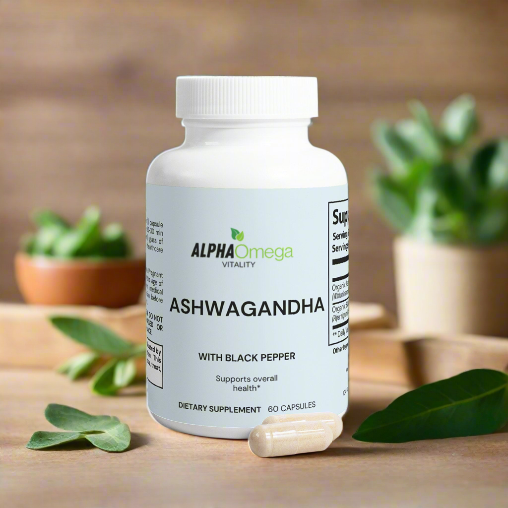 Natural Ashwagandha for Stress Relief