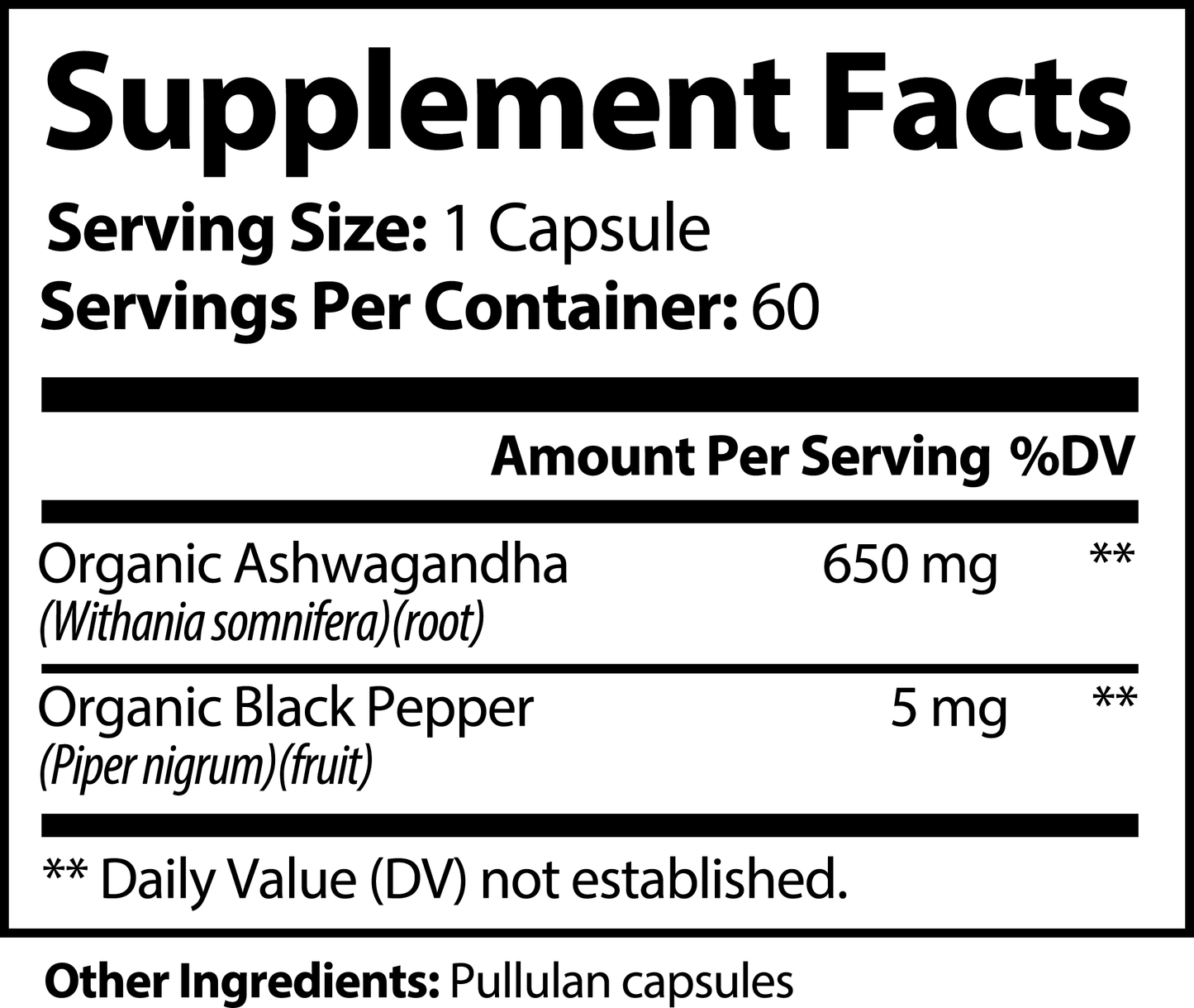Natural Ashwagandha for Stress Relief