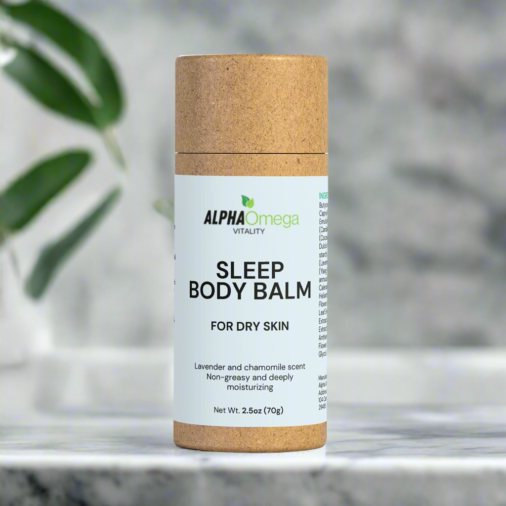 Natural Sleep Balm for Dry Skin
