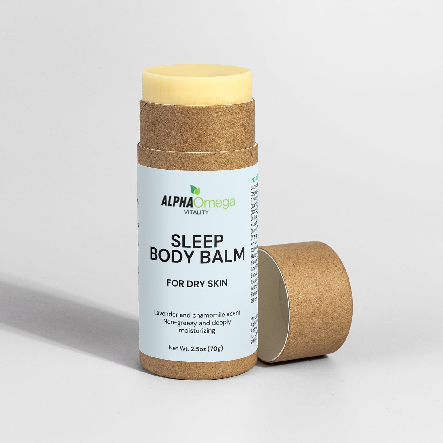 Natural Sleep Balm for Dry Skin