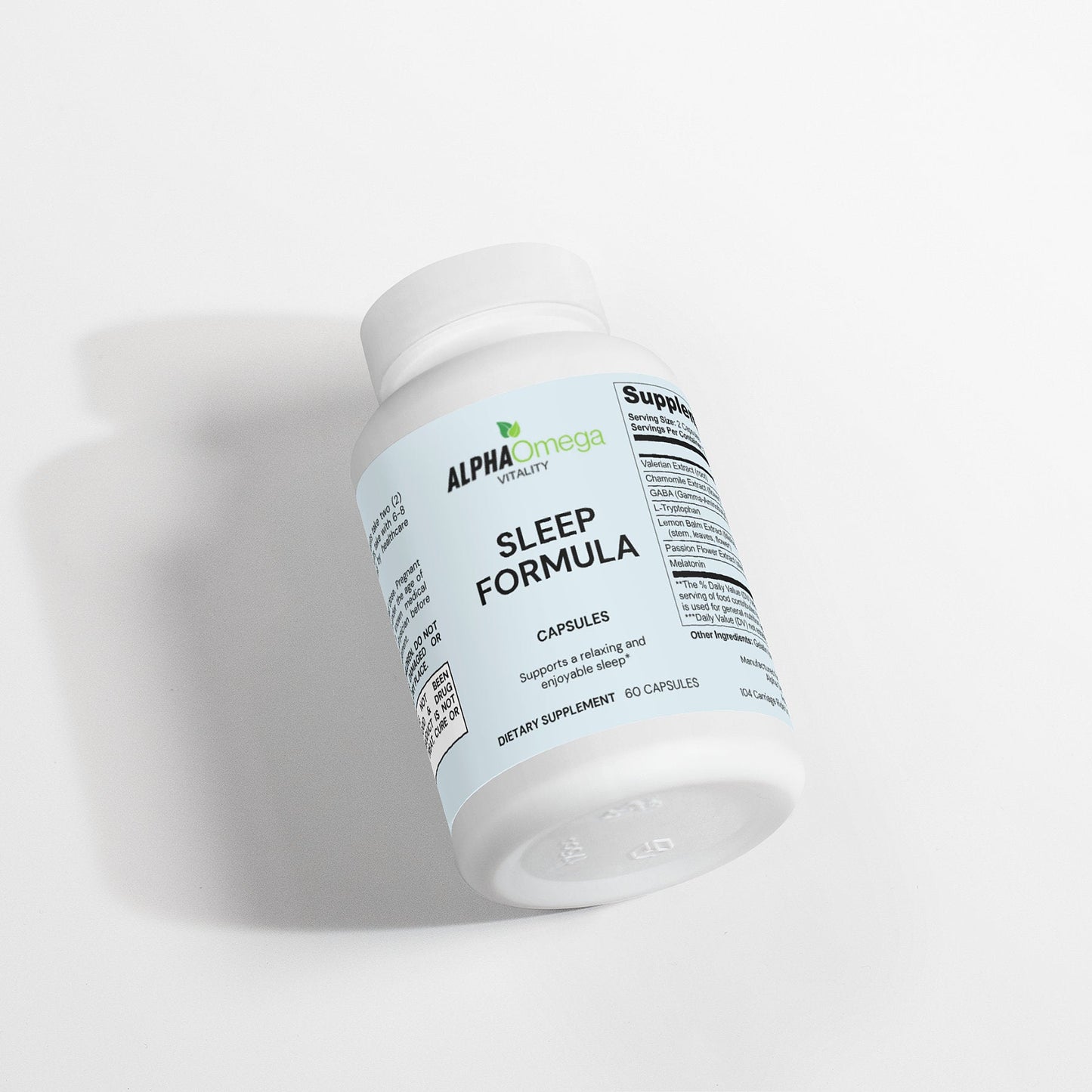 Natural Sleep Formula Supplement