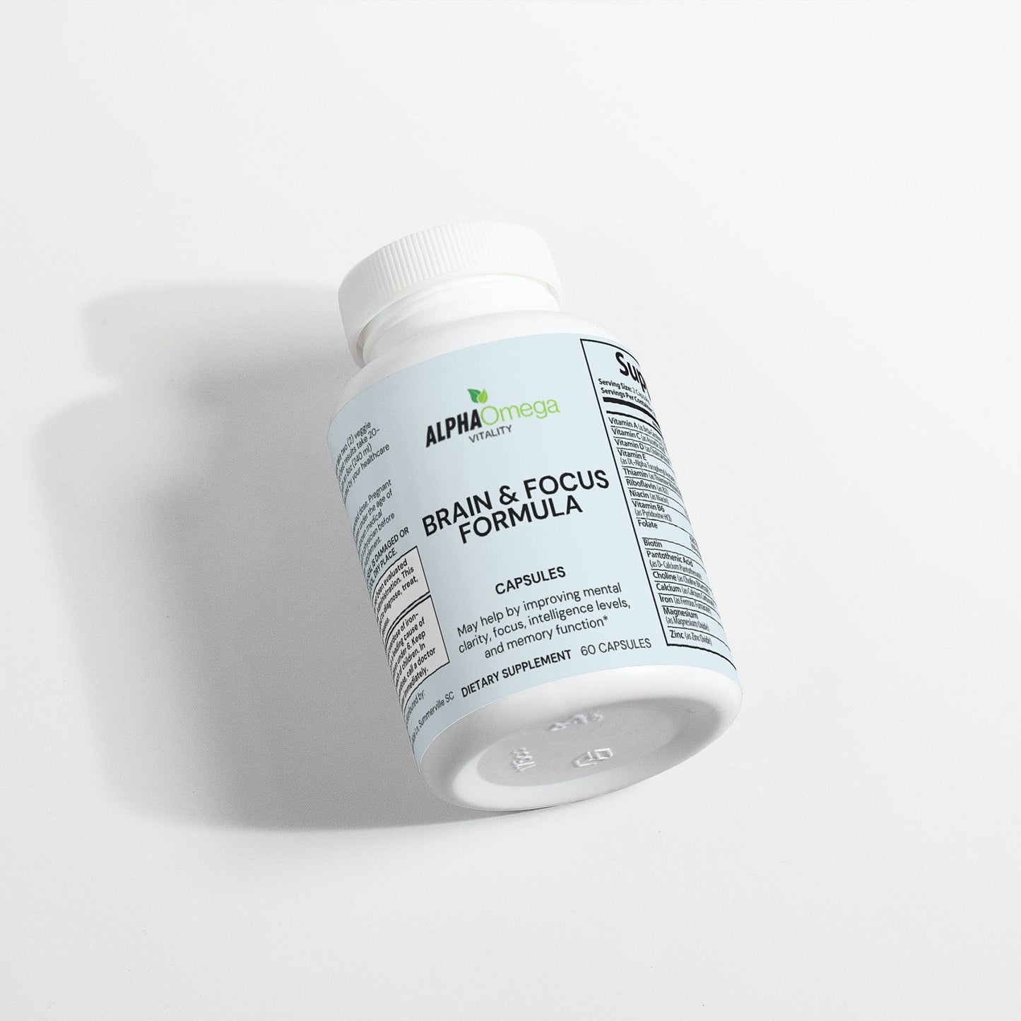 Natural Brain & Focus Supplement