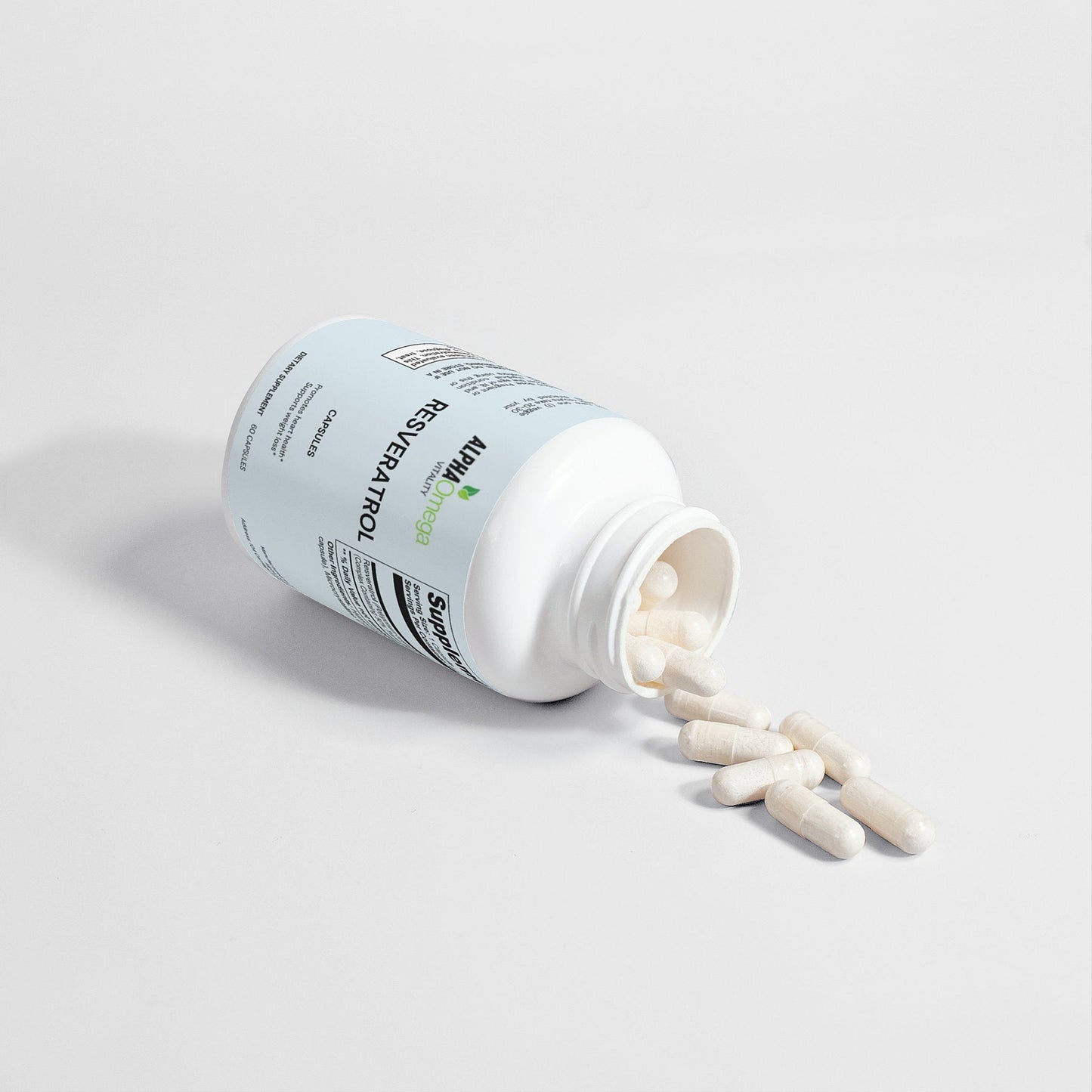 Resveratrol Supplement 600mg Capsules