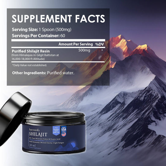 Pure Himalayan Shilajit Resin | 60 Day Servings 30ML - Blinks Emporium