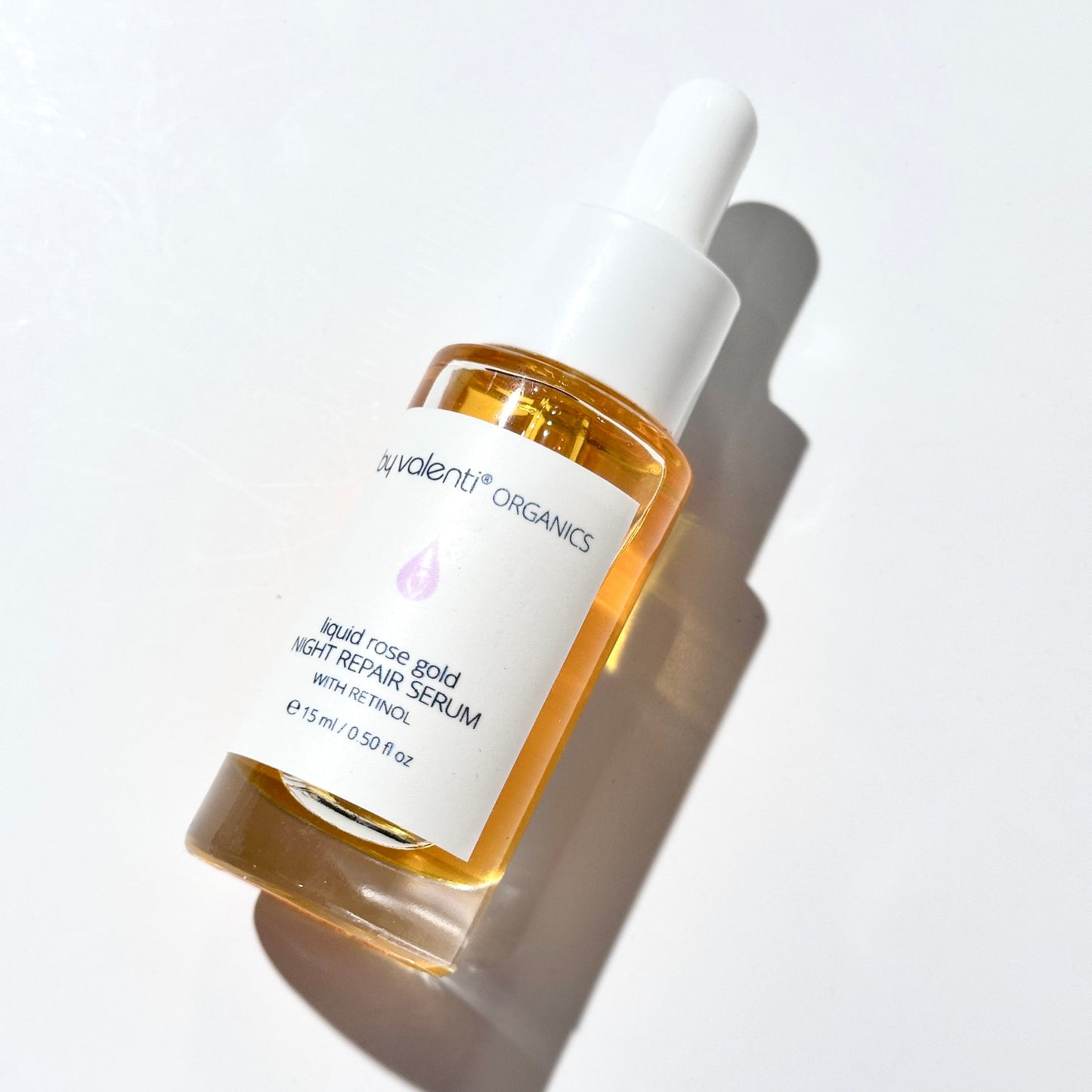 Liquid Rose Gold – Night Serum with Retinol, Vitamin C & CoQ10