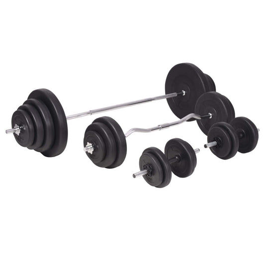 Barbell and Dumbbell Set 264.6 lb - Blinks Emporium