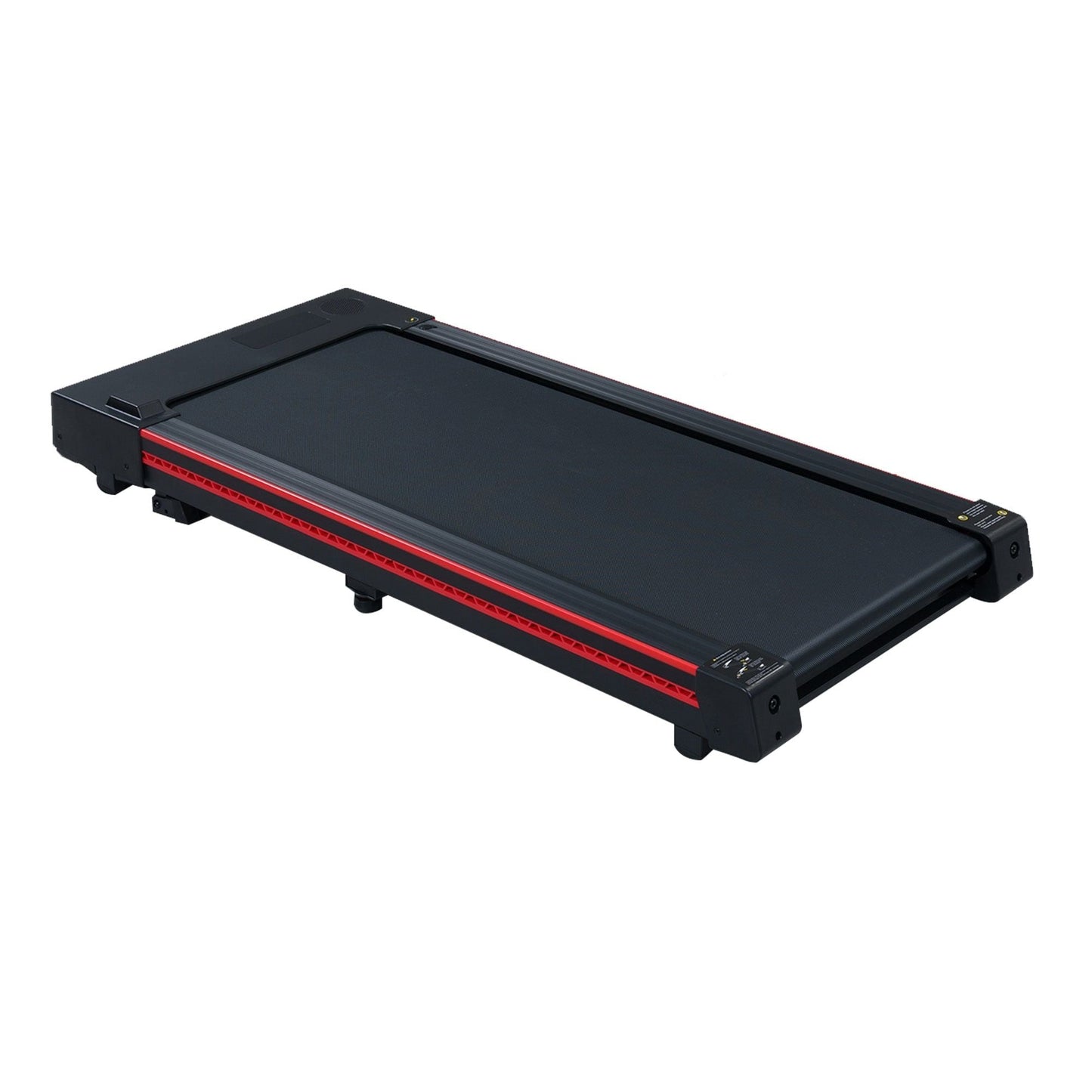 Walking Pad Treadmill with 10° Incline, Remote Control 3HP Portable Compact Treadmills for Home Office, Treadmill 264 lb Capacity, LED Display