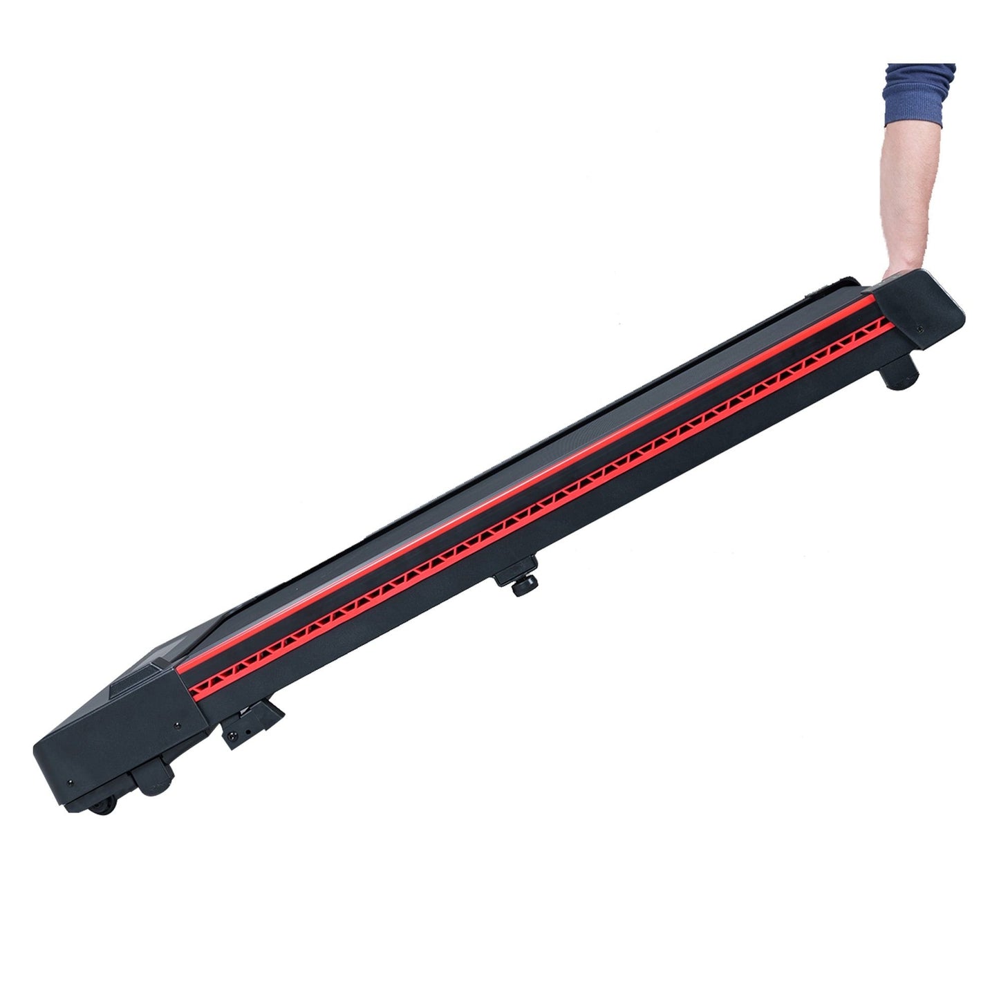 Walking Pad Treadmill with 10° Incline, Remote Control 3HP Portable Compact Treadmills for Home Office, Treadmill 264 lb Capacity, LED Display