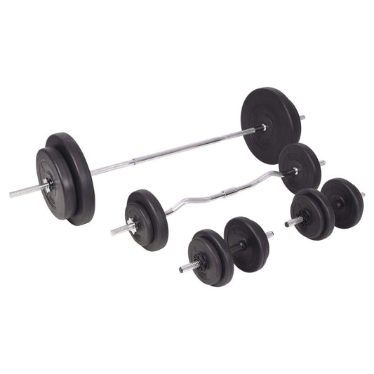 Barbell and Dumbbell Set 198.4 lb - Blinks Emporium