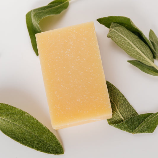 Sage + Sea Salt Exfoliating Bar - Blinks Emporium
