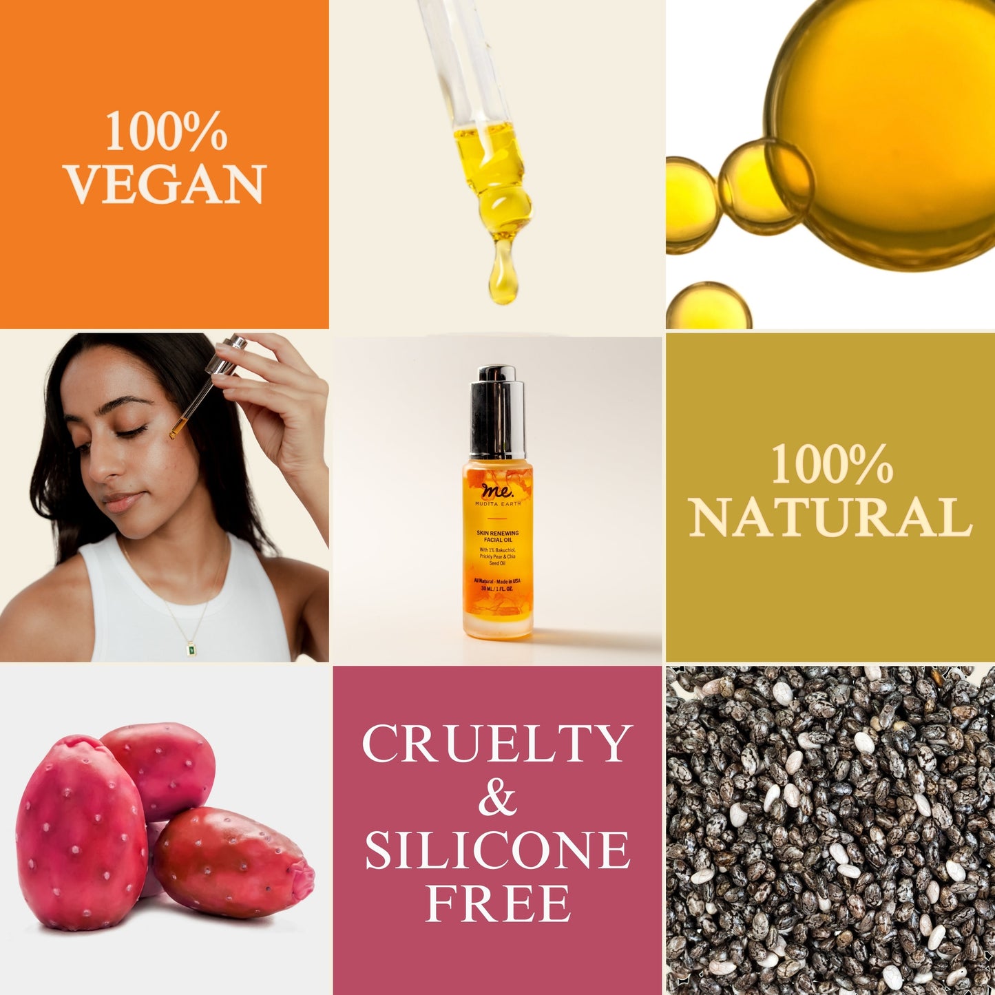 Bakuchiol Skin Renewing Facial Oil (Retinol Alternative) - Blinks Emporium