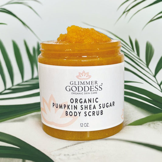 Organic Pumpkin Shea Sugar Body Scrub - Blinks Emporium