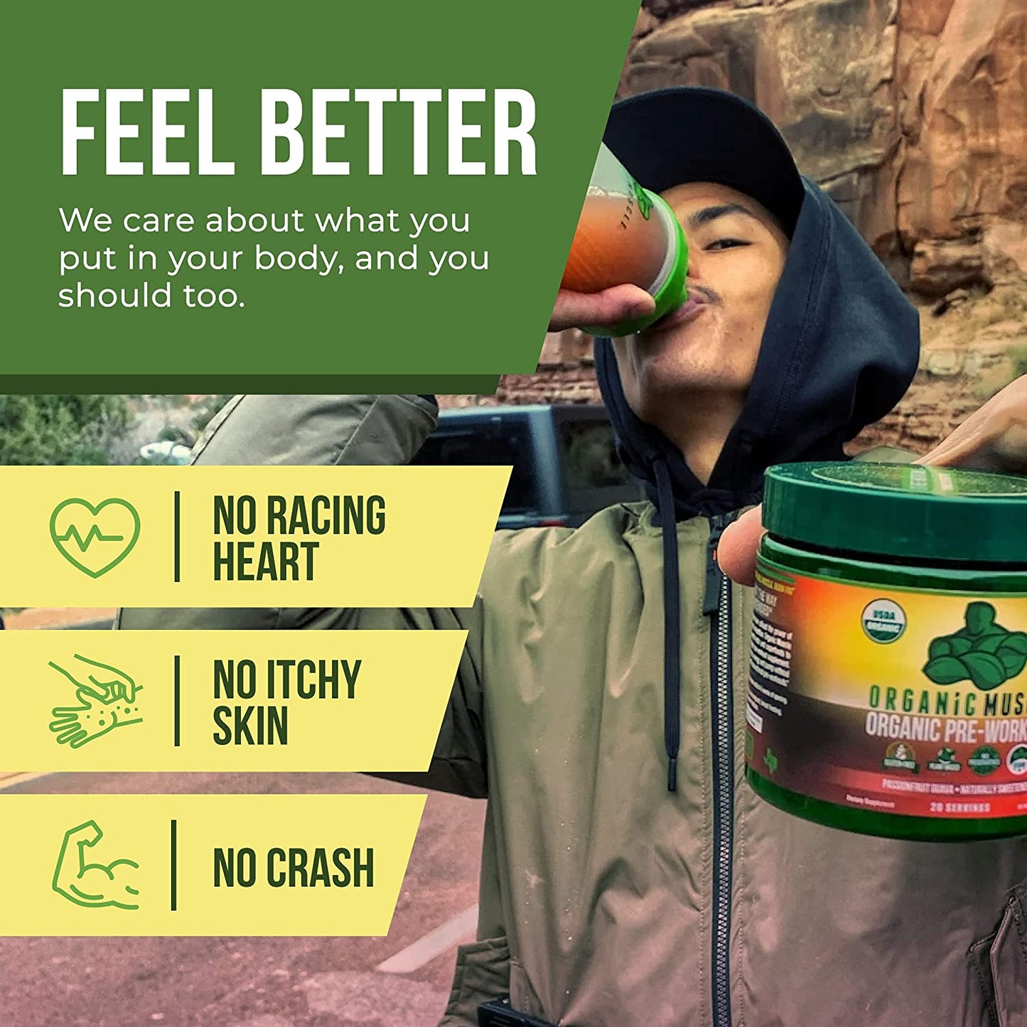 Organic Pre Workout- Passionfruit