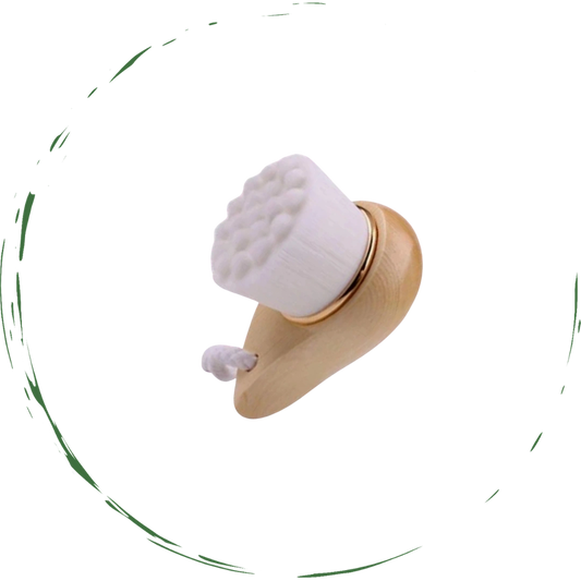 Facial Brush with Bamboo Handle - Blinks Emporium