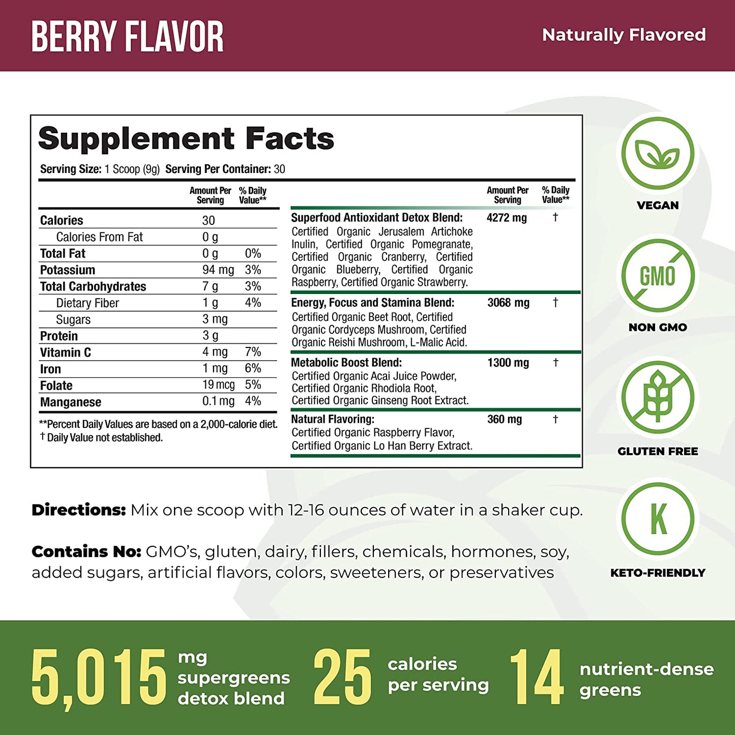 Superfood Reds - Acai Berry