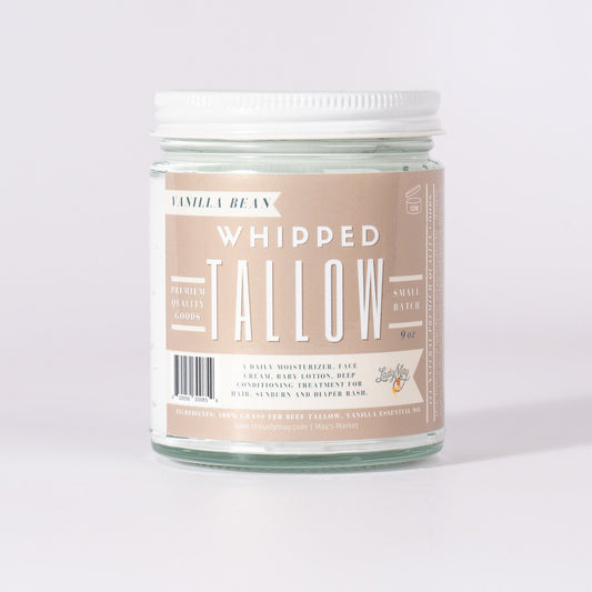 Vanilla Bean Luxury Gift Box | Tallow Skincare, Candle & Soap - Blinks Emporium