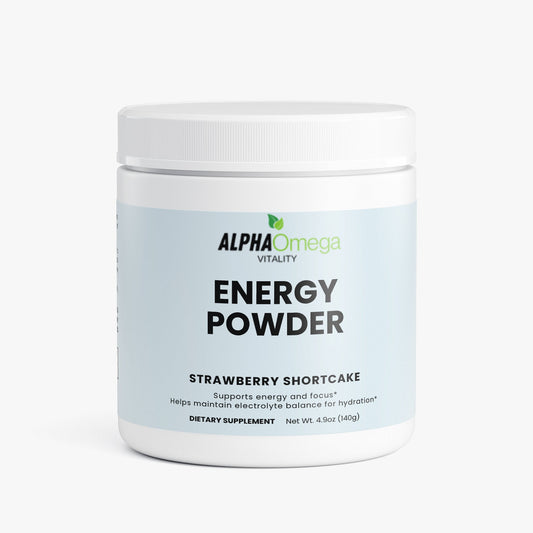 Natural Energy Supplement - Strawberry Shortcake