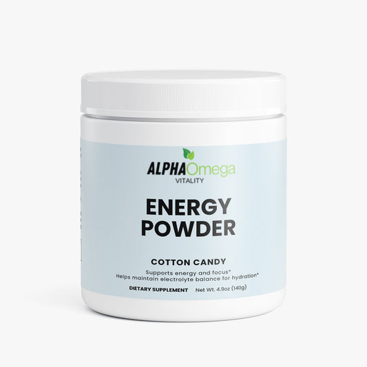 Natural Energy Supplement - Cotton Candy
