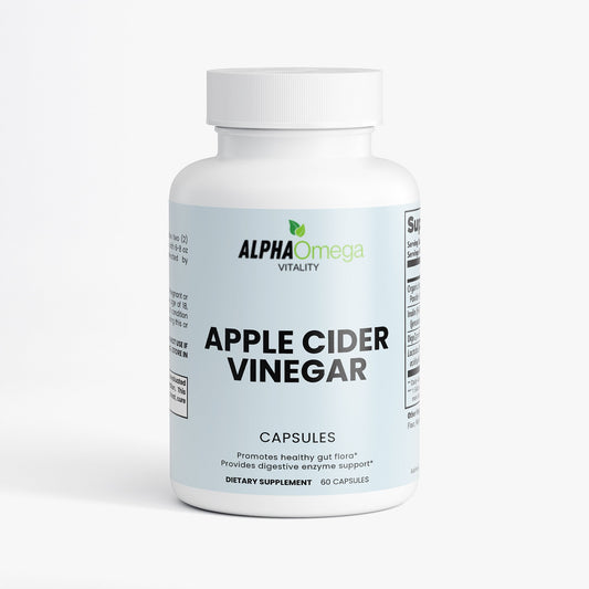 Apple Cider Vinegar Capsules – Natural Digestion & Metabolism Support