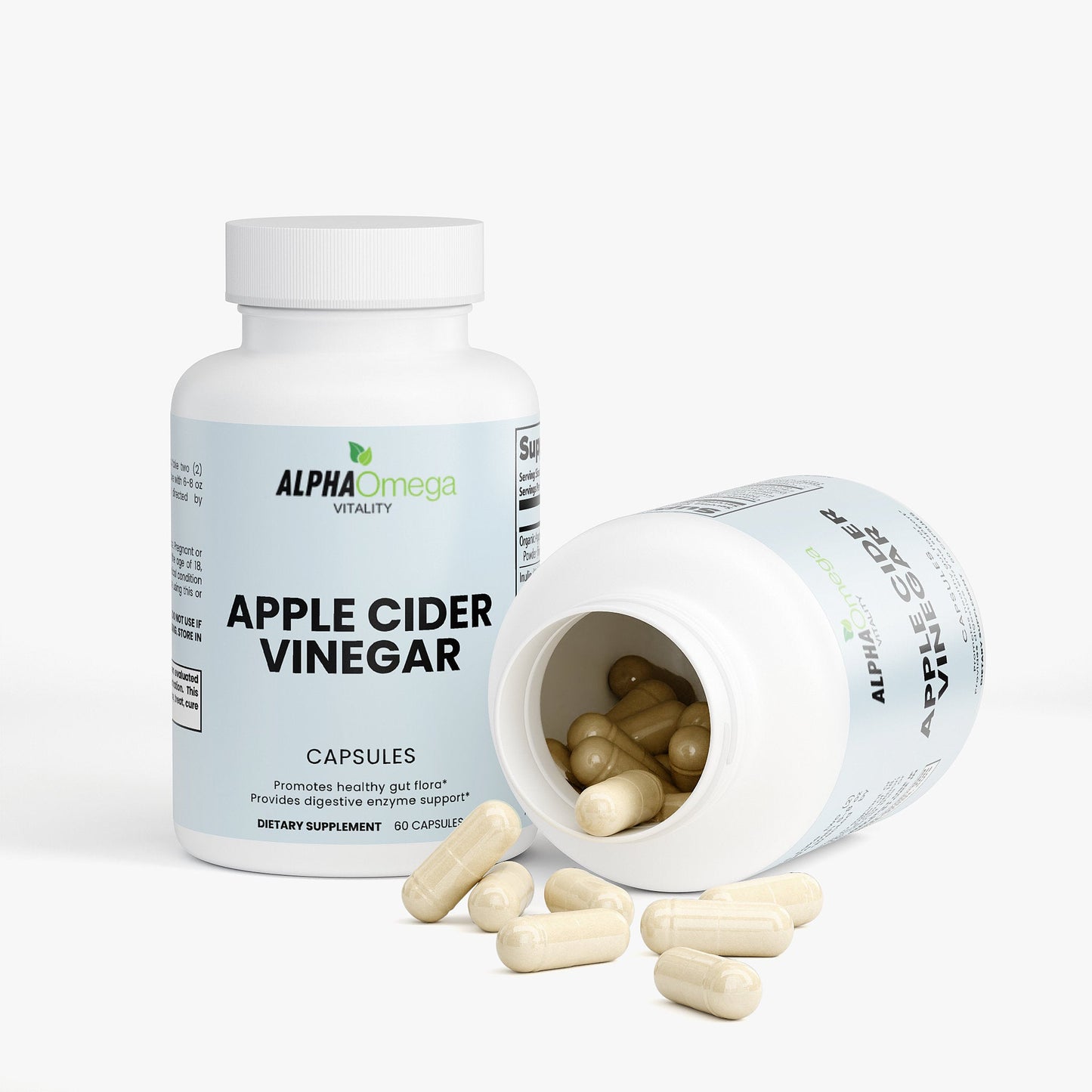 Apple Cider Vinegar Capsules – Natural Digestion & Metabolism Support