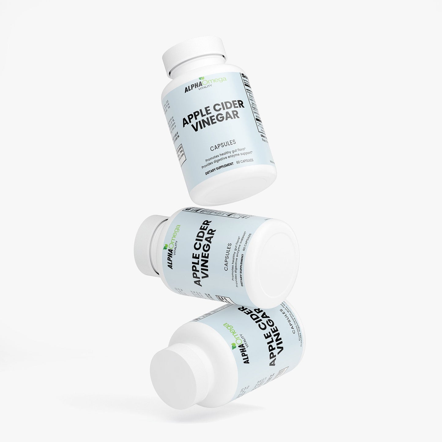 Apple Cider Vinegar Capsules – Natural Digestion & Metabolism Support