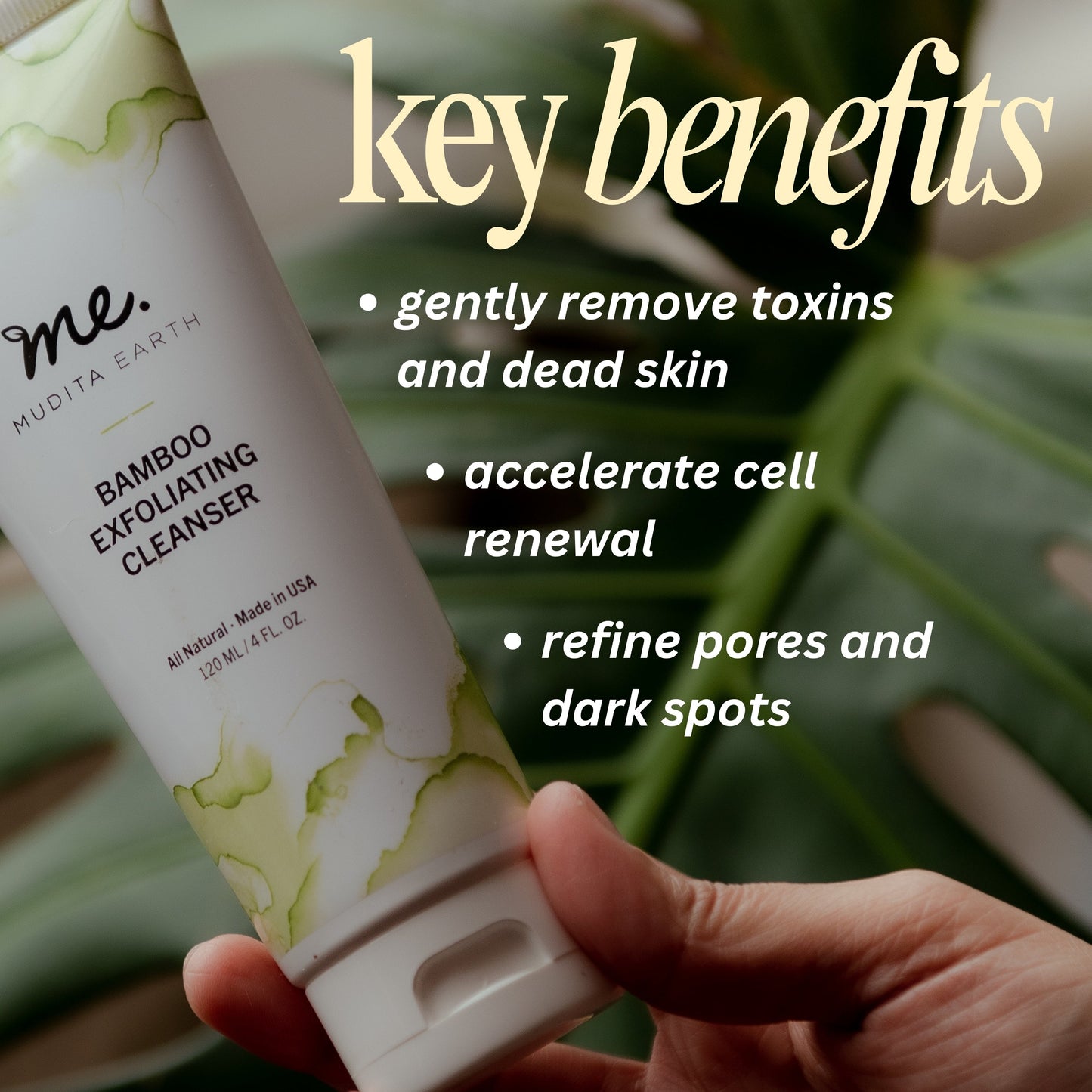 Bamboo Microdermabrasion Exfoliating Cleanser - Blinks Emporium