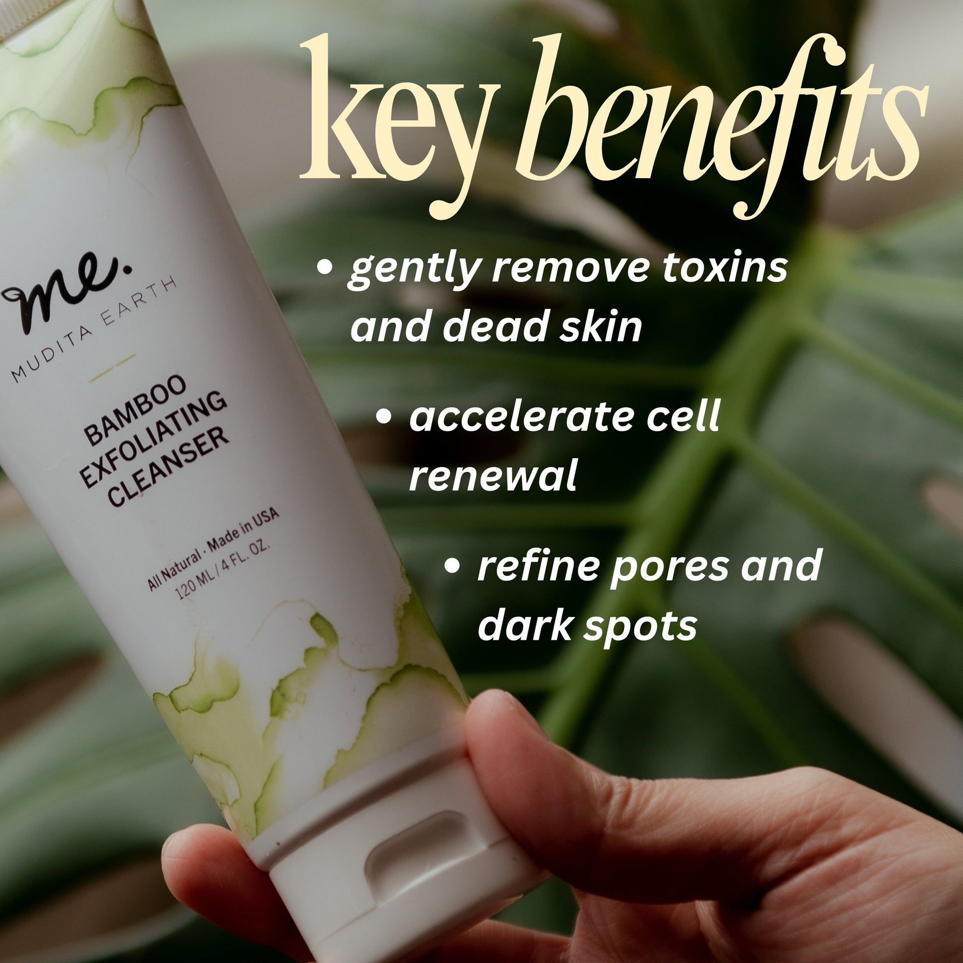 Bamboo Microdermabrasion Exfoliating Cleanser - Blinks Emporium