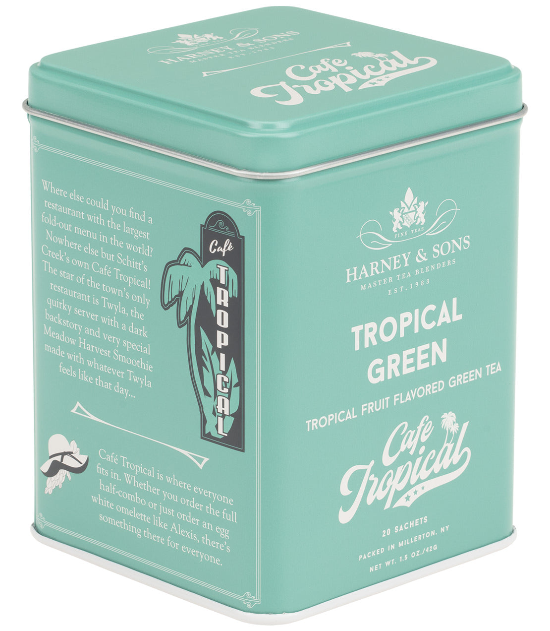 Tropical Green, Tin of 20 Sachets